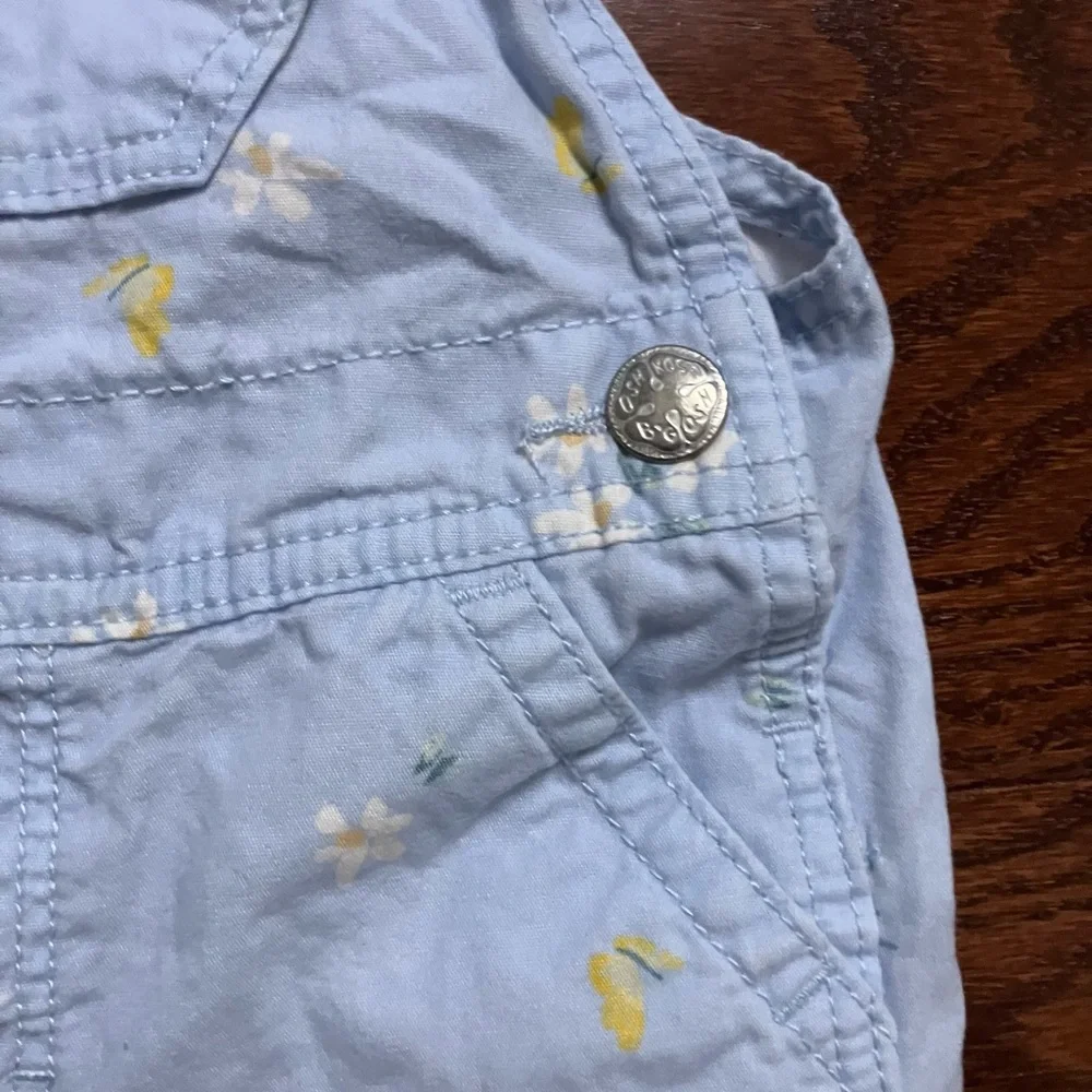 OshKosh B'gosh baby baby girls blue floral denim